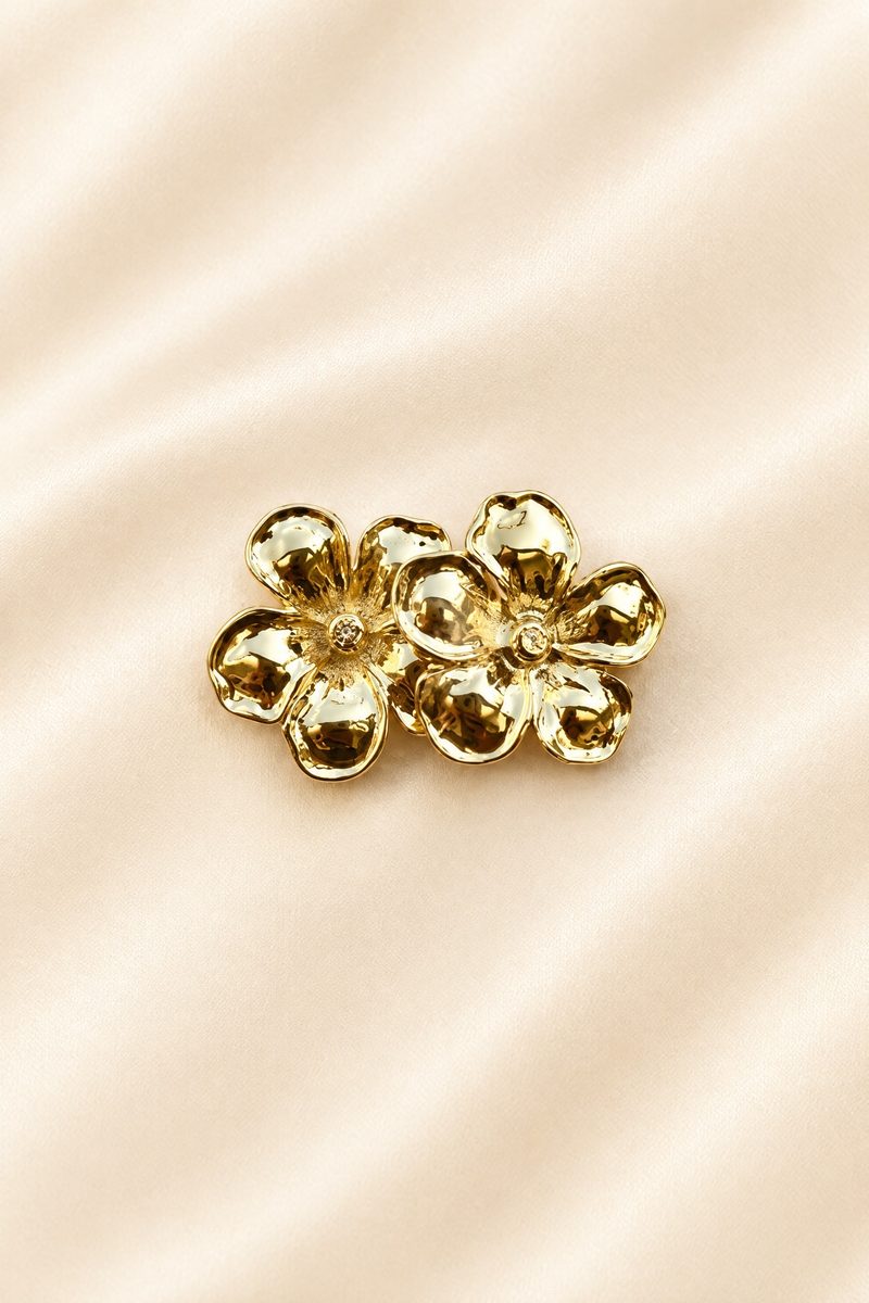 Brinco Flor de Orquídea